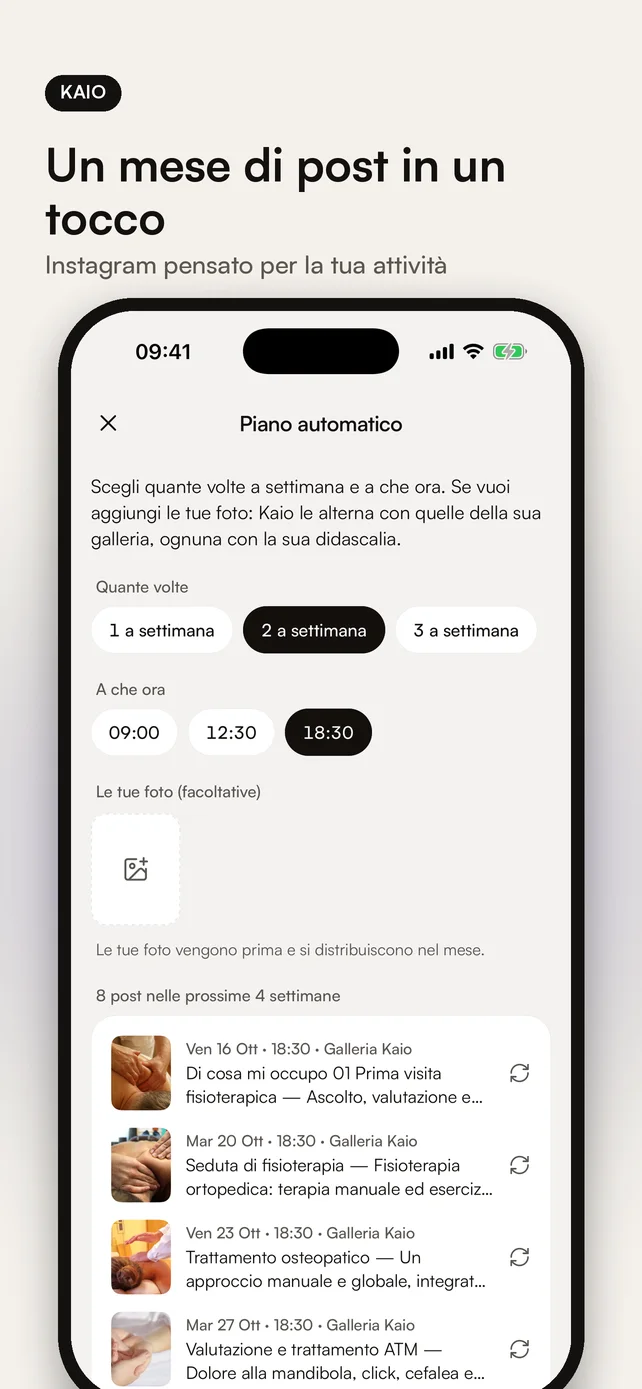 Kaio — Un mese di post in un tocco